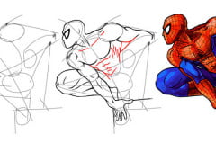 Супергерои: как нарисовать Человека Паука (Spider Man) Как нарисовать Человека Паука — инструкция