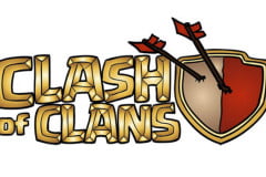 Легкий пример рисования логотипа Clash of Clans Учимся рисовать логотип Clash of Clans